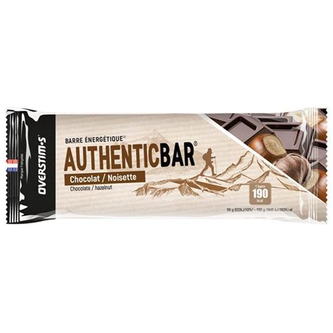 Barre céréales énergétique sport Overstim s Authentic Bar 50g