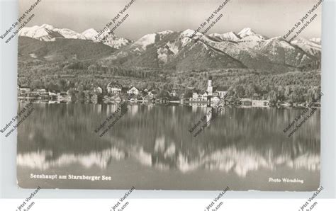 8124 SEESHAUPT Starnberger See Gesamtansicht 1957 Nr 1120213162