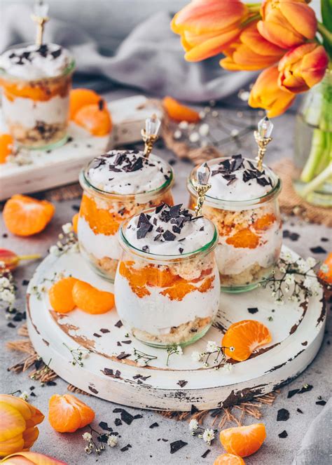 Mandarinen Dessert Im Glas Einfach Schnell Lecker Bianca Zapatka