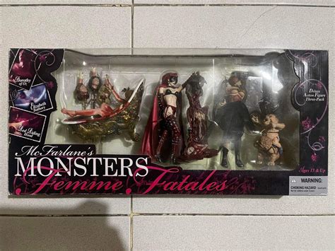 Mcfarlane Monsters Femme Fatales 3pack Hobbies And Toys Toys And Games On