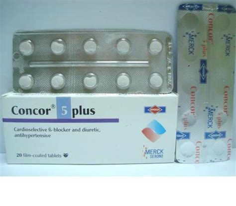 Concor-5 plus 5mg Tablets - Rosheta