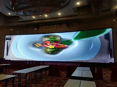 Indoor Front Serve Full Color High Refresh Digital P Fixed Advertising