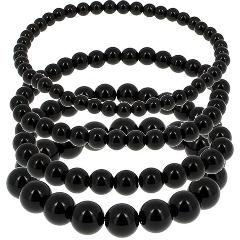 Onyx Noir Billes De Mm