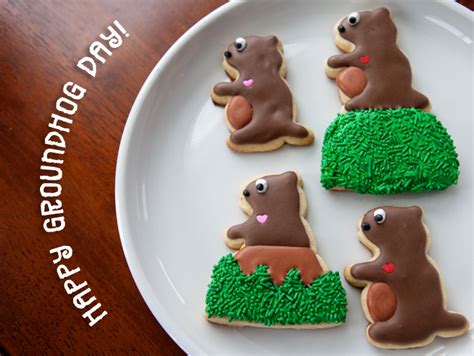 Our Favorite Groundhog Cookies B Lovely Events