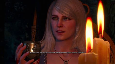 The Witcher 3 Keira Metz Romance Sex Scene Youtube