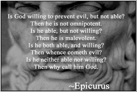 Epicurus God Paradox