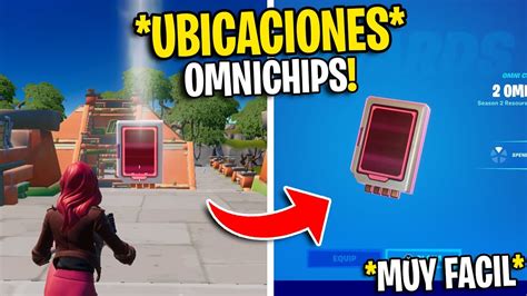 Reune Omnichips En El Templo Fortnite Ubicaciones Omnichips En El