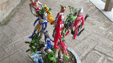 Menemukan Mainan Ulrtaman Ultraman Zero Ultraman Ginga Hulk Ant Man