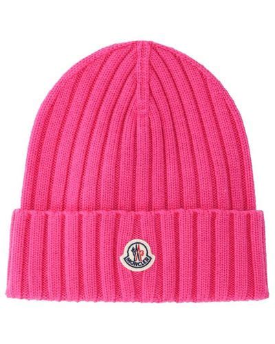 Pink Moncler Accessories for Women | Lyst
