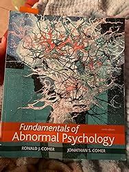 Amazon Fundamentals Of Abnormal Psychology Comer