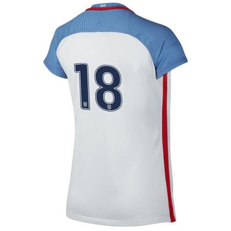 New 2016/2017 Number Eighteen #18 Stadium Home Jersey USA Soccer