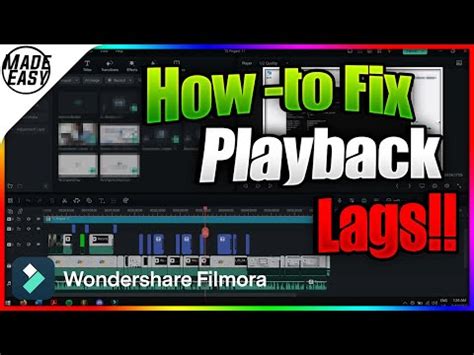 Steps To Reduce Lag In Filmora During Editing How To Fix Lag