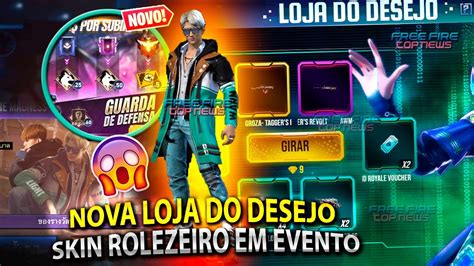 Nova Loja Do Desejo Chegando Novo Evento Melhor De Oito Skin Gratuita