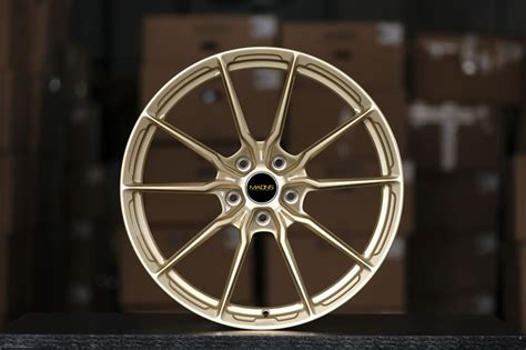 HRE satin gold alloys - Wheelshome