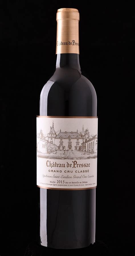 Ch Teau De Pressac Aoc Saint Emilion Grand Cru Aux Fins Gourmets