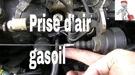 Comment Detecter Une Prise D Air Dans Le Circuit De Gasoil Youtube