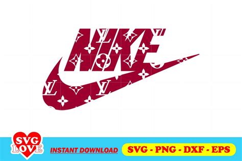 Louis Vuitton Nike Logo SVG - Gravectory