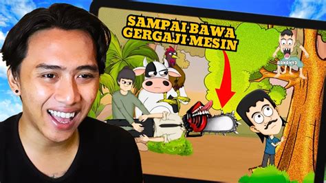 EMAK EMAK KALAU MARAH MENYERAMKAN YA REACTION PODTOON YouTube