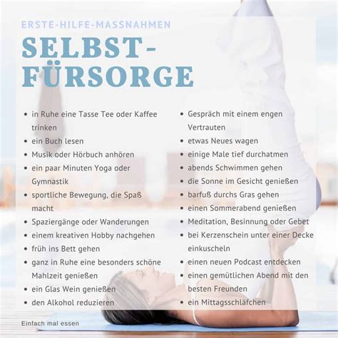 Selbstf Rsorge In Kleinen Schritten Health Affirmations Health