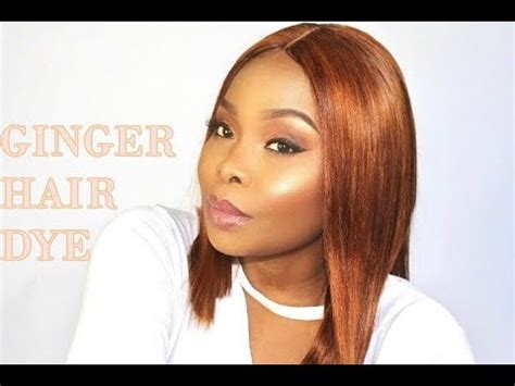 GINGER HAIR DYE TUTORIAL DIY HOW TO GET GINGER HAIR COLOUR YouTube