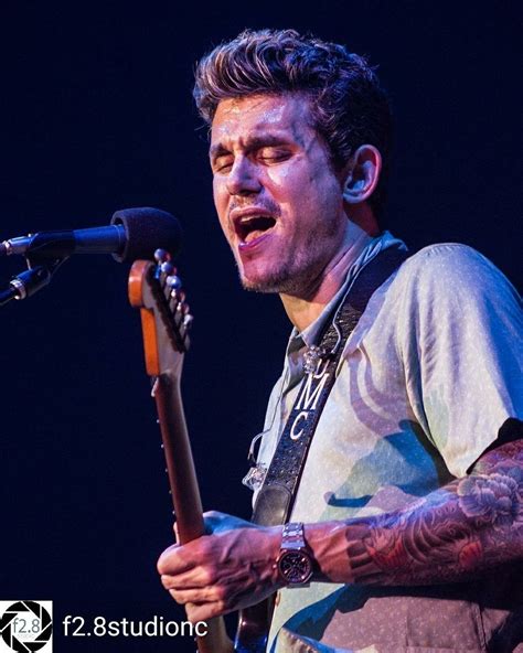 Physical Features John Mayer Playing Guitar Johnny Tribute