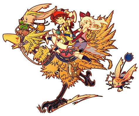 Montblanc Luso Adelle Hurdy Chocobo Art Final Fantasy Tactics A