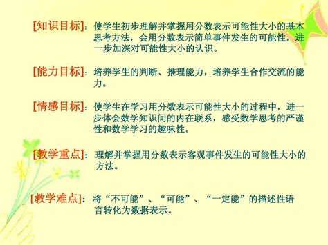 苏教版六年级数学上册《可能性》课件word文档在线阅读与下载免费文档