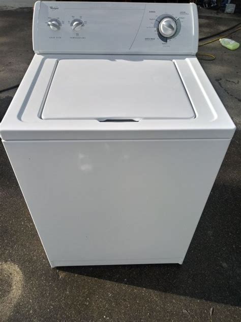 WHIRLPOOL EXTRA LARGE CAPACITY WASHER For Sale In Wake Forest NC OfferUp