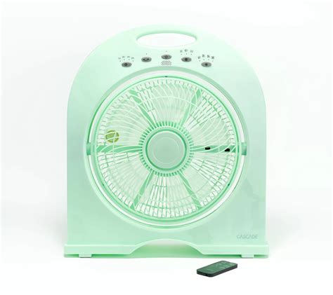 Cascade Capri Rechargeable Adjustable Portable Cordless Fan Qvc