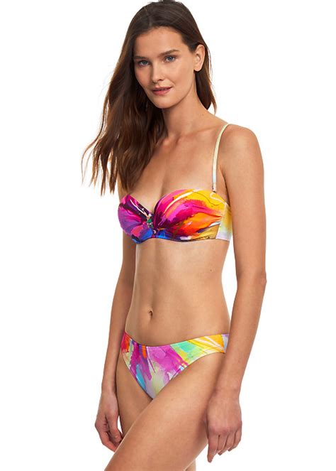 Gottex Summer In Capri Bandeau Bikini Uk Swimwear