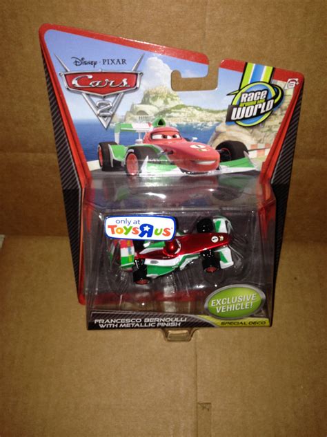 Pixar Cars 2 Francesco Bernoulli W Metallic Finish Toys R Us Excl Ebay