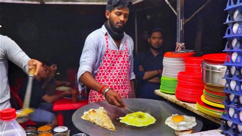 Indian Handsome Brothers Selling Delicious Unique Egg Dishes Egg