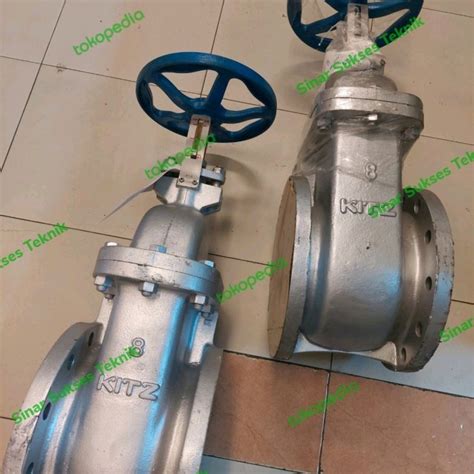 Jual Gate Valve Kitz Inch Flange Jis K Cast Iron Ori Kitz