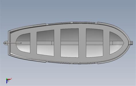 小木船 Solidworks 2012 模型图纸免费下载 懒石网