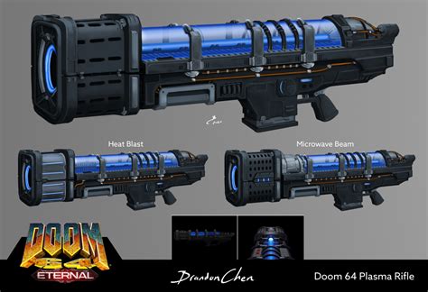 Brandon Chen Doom 64 Plasma Rifle Redesignskin