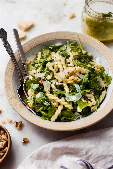 Lemon Basil Arugula Pasta Salad Little Spice Jar