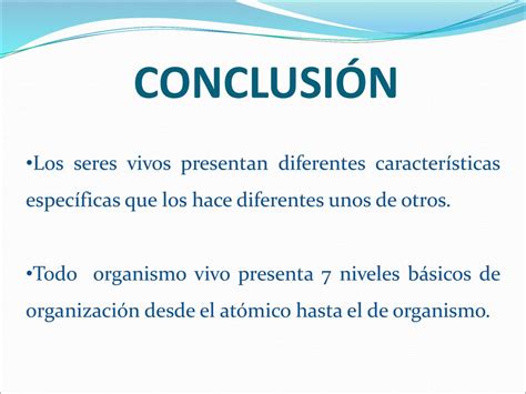 Tema CaracterÍsticas Y Niveles De OrganizaciÓn De Los Seres Vivos Ppt Descargar