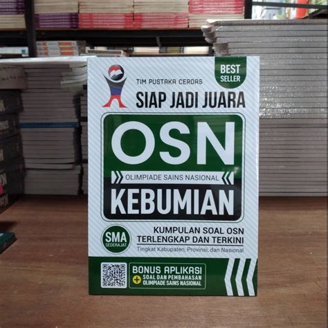 Jual Buku OSN Olimpiade Sains Siap Jadi Juara OSN Kebumian SMA Kab