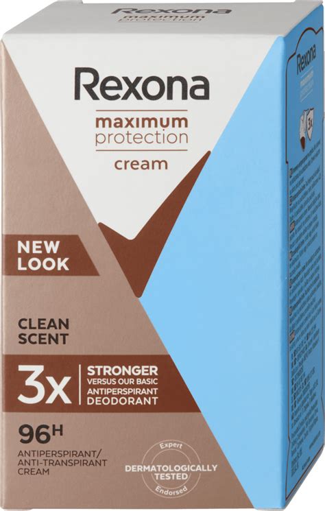 Rexona D Msky Kr Mov Antiperspirant Maximum Protection Clean Scent