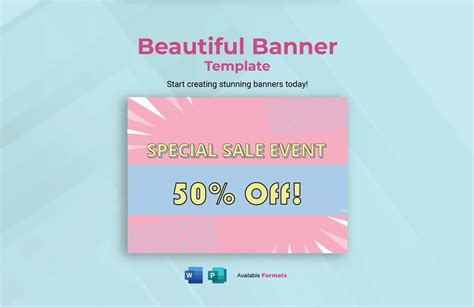 Banner Templates in Publisher - FREE Download | Template.net