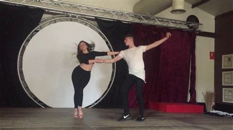 Luis And Andrea With Juan And Gabriella Bachata Sensual Workshop Youtube