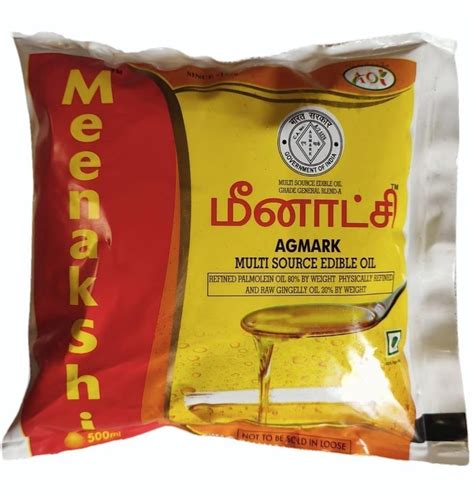 Ml Meenakshi Multisource Edible Oil Low Cholestrol Packaging Type