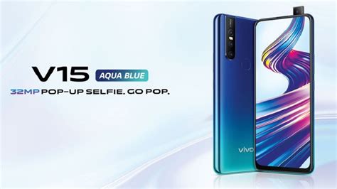 Vivo V Aqua Blue Color Variant Launched In India Comes With Mp