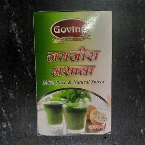 Govind Jaljeera Masala Powder Packaging Size 100 G Packaging Type