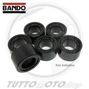 KIT 6 RULLI ORIGINALI BANDO GR 19 HONDA SH 300 I 2006 2007 2008 2009