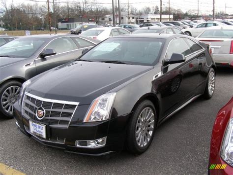 Black Ice Metallic Cadillac Cts Coupe Exterior Photo