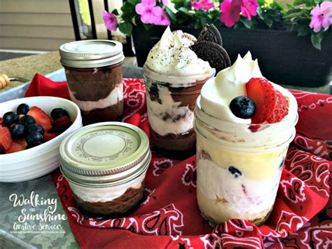 How To Make Easy No Bake Pudding Desserts In Mason Jars