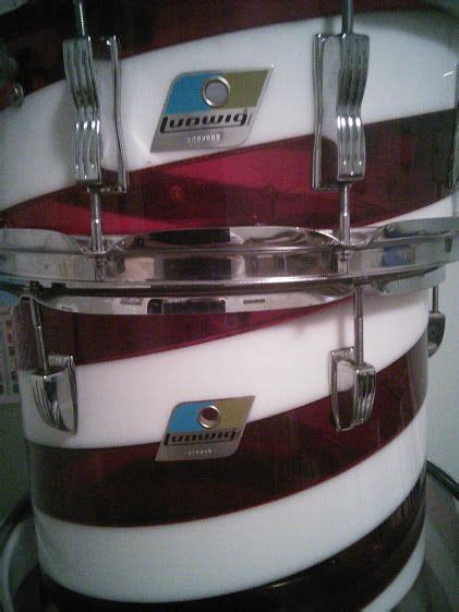 Rare Vintage 1970s Ludwig Vistalite Value Vintage Drums Ludwig Drums