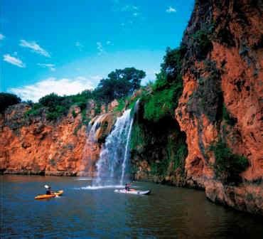 Buchanan Dam on Lake Buchanan in the Texas Hill Country