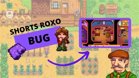 Bug Shorts Roxo Do Prefeito Stardew Valley YouTube